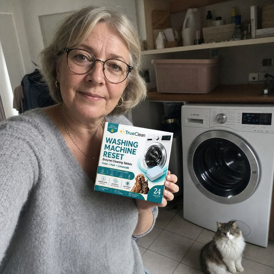 Cliente vérifiée avec TrueClean Réinitialisation Lave-Linge