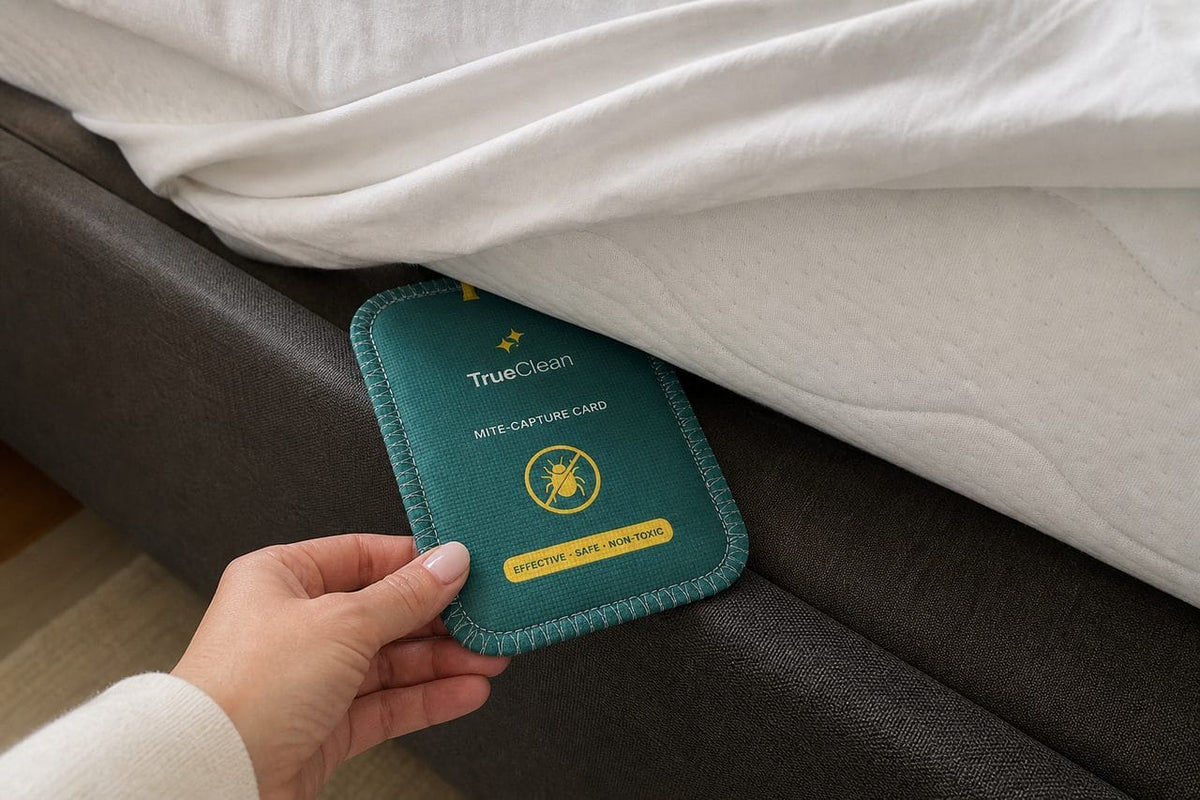 CaptureCard sliding under a mattress